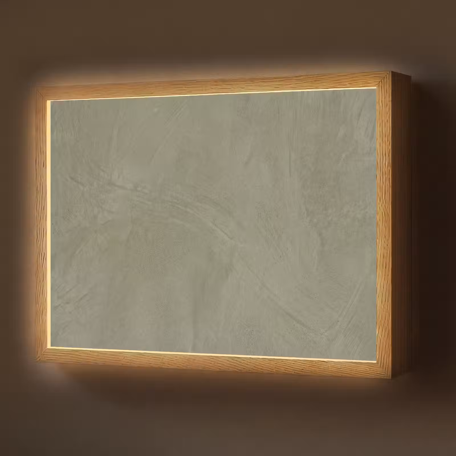 Lightbox - Wandlamp - Textuur - Betonlook - Achtergrond - Modern - Groen — 1