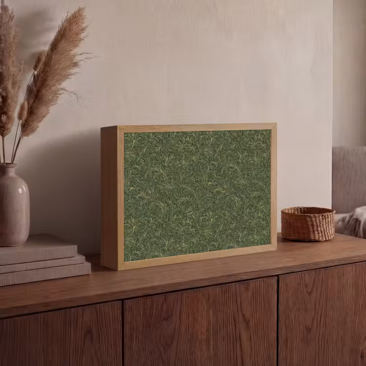 Lightbox - Wandlamp - Donker - Groen - Krullend - Botanisch — 4