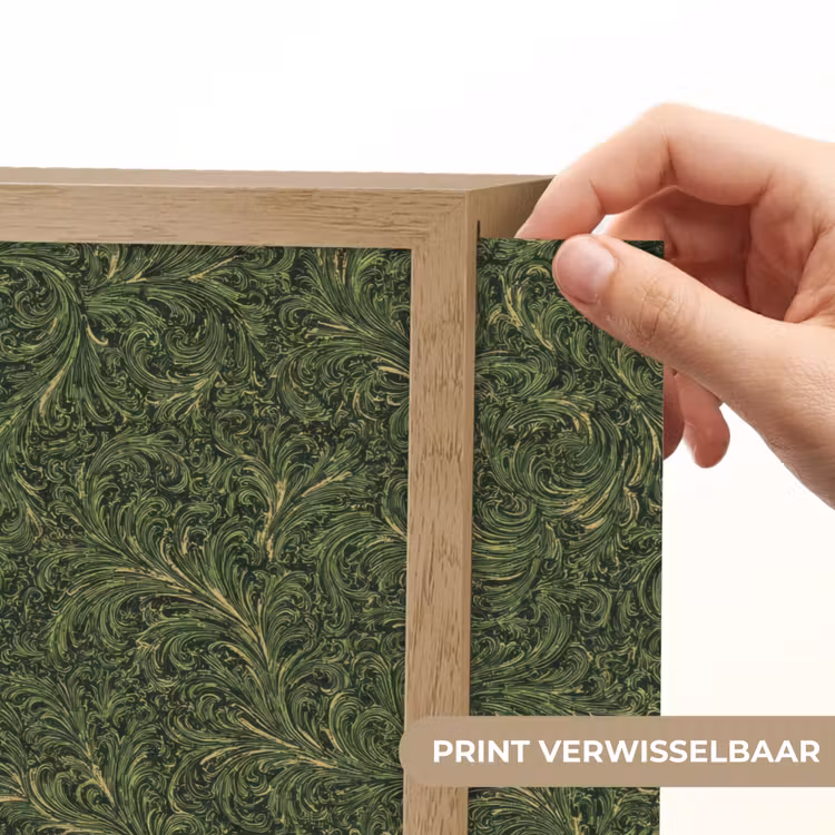 Lightbox - Wandlamp - Donker - Groen - Krullend - Botanisch — 5