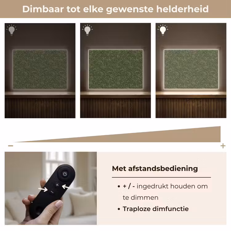 Lightbox - Wandlamp - Donker - Groen - Krullend - Botanisch — 9