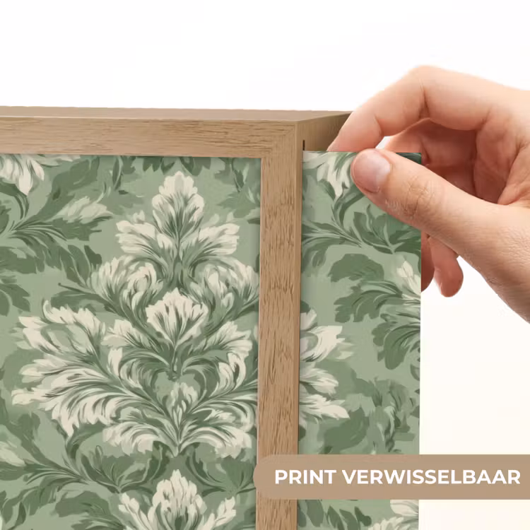 Lightbox - Wandlamp - Sierlijk - Lichtgroen - Planten - Patroon - Getailleerd — 5