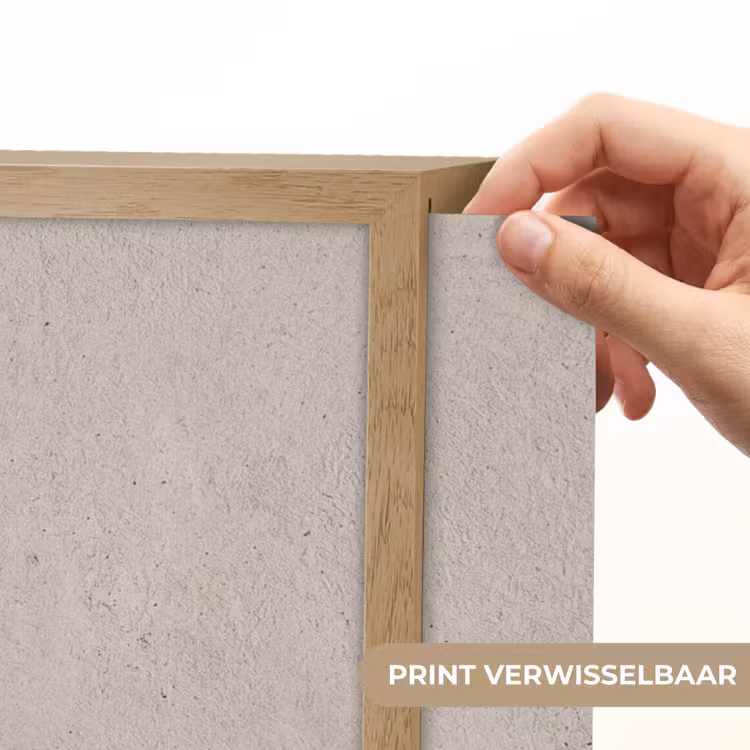 Lightbox - Wandlamp - Textuur - Effen - Abstract - Beige — 5