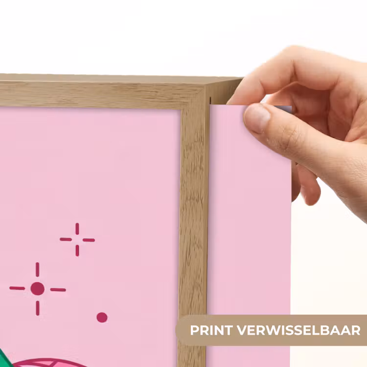 Lightbox - Wandlamp - Decoratie - Disco-bal - Feest - Roze — 5