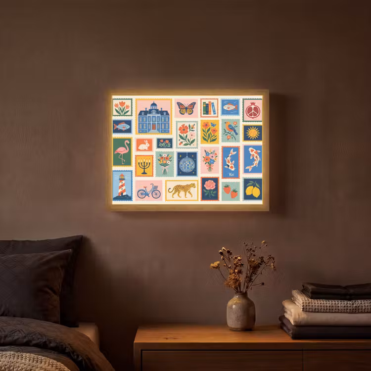 Lightbox - Wandlamp - Gebouw - Koepel - Architectuur - Klassiek - Grijs — 3