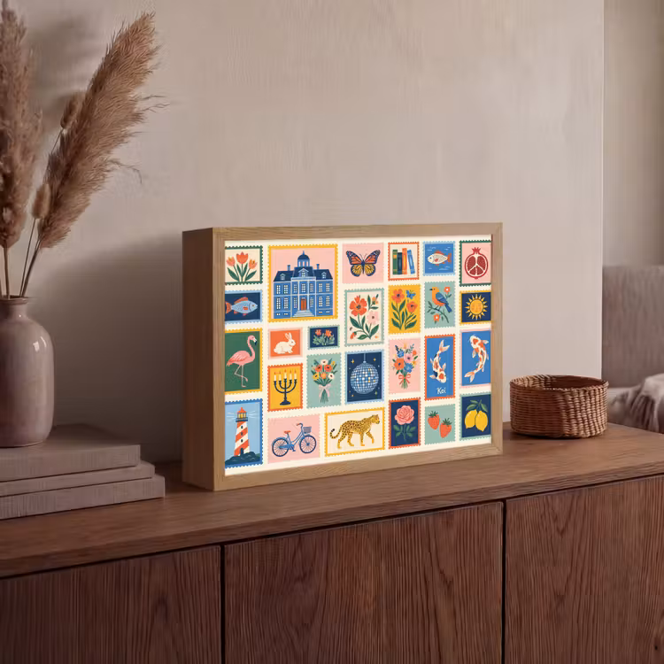 Lightbox - Wandlamp - Gebouw - Koepel - Architectuur - Klassiek - Grijs — 4