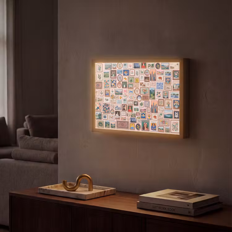 Lightbox - Wandlamp - Kunst - Collectie - Decoratie - Modern - Kleurrijk — 2