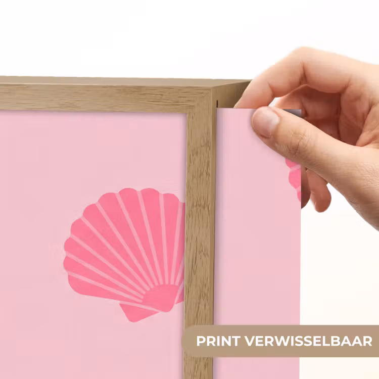 Lightbox - Wandlamp - Schelp - Patroon - Zee - Modern - Roze — 5