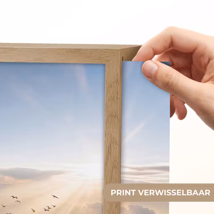 Lightbox - Wandlamp - Wolken - Zonnestralen - Natuur - Wit — 5