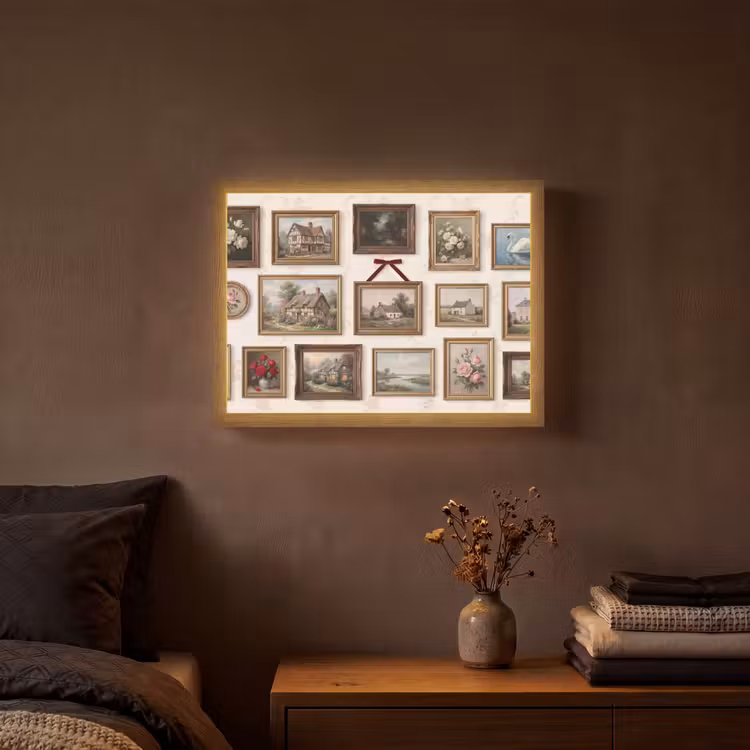 Lightbox - Wandlamp - Dier - Kat - Portret - Klassiek — 3