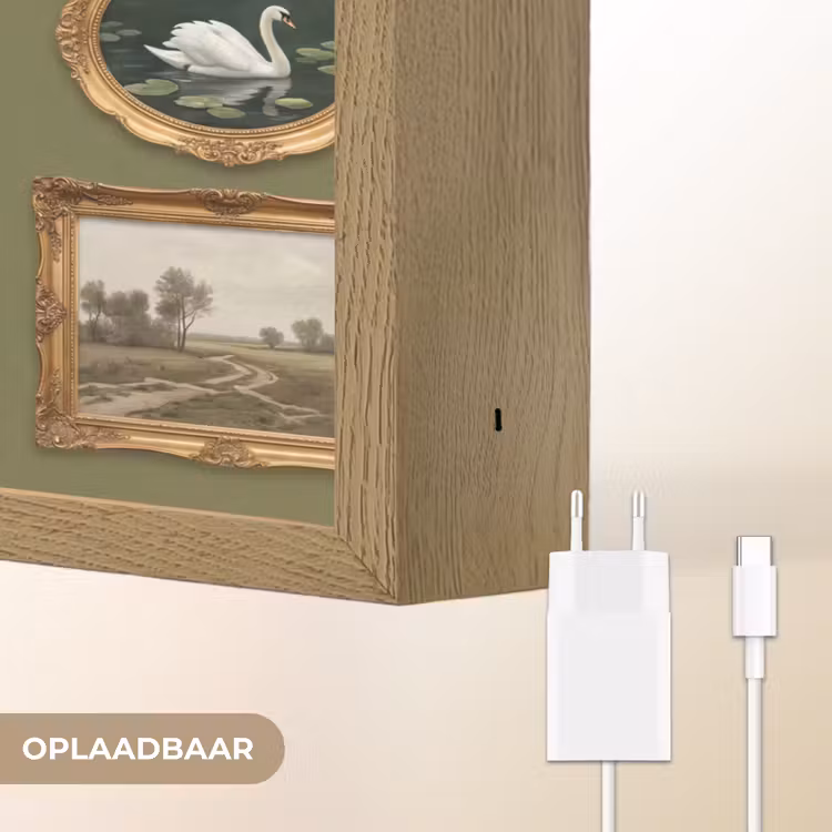 Lightbox - Wandlamp - Hert - Bos - Natuur - Klassiek - Dieren — 7