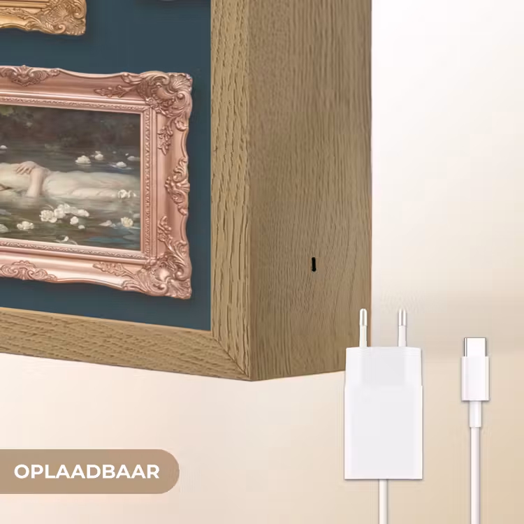 Lightbox - Wandlamp - Kunst - Schilderijen - Decoratie - Klassiek - Groen — 7