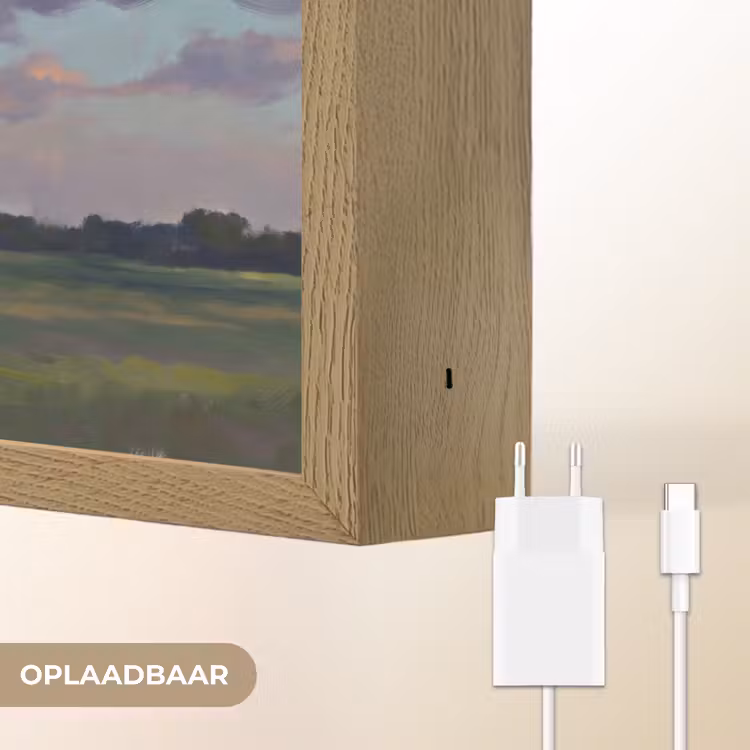 Lightbox - Wandlamp - Lucht - Wolken - Landschap - Modern - Oranje — 7
