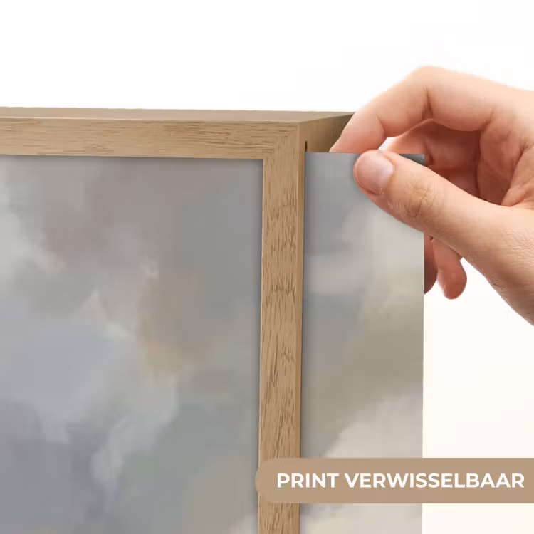 Lightbox - Wandlamp - Vogel - Wolken - Natuur - Modern - Grijs — 5