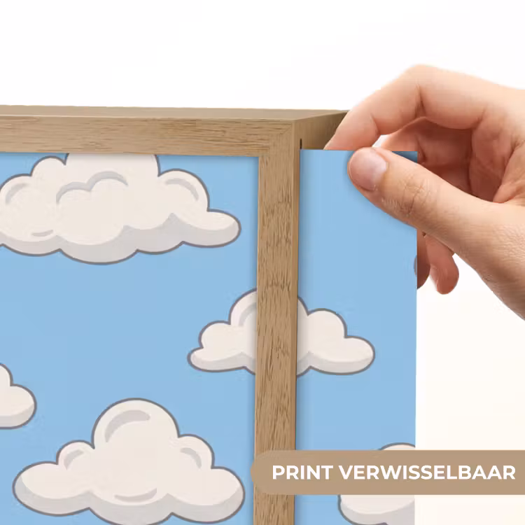 Lightbox - Wandlamp - Wolk - Cartoon - Lucht - Blauw - Wit — 5