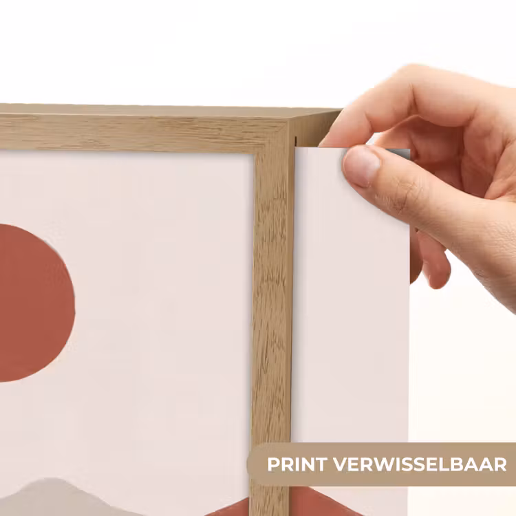 Lightbox - Wandlamp - Gras - Landschap - Natuur - Abstract - Beige — 5