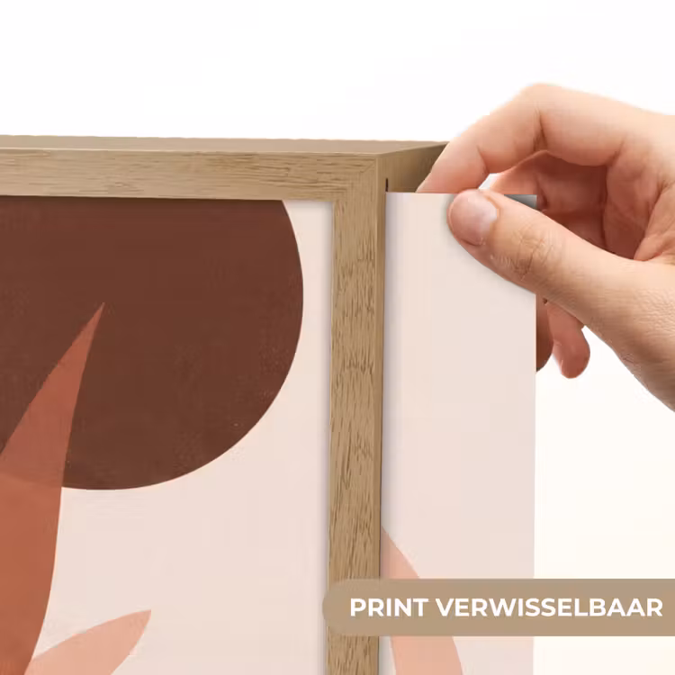 Lightbox - Wandlamp - Planten - Abstract - Natuur - Bruin — 5