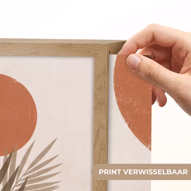 Lightbox - Wandlamp - Planten - Bladeren - Abstract - Modern - Beige — 5