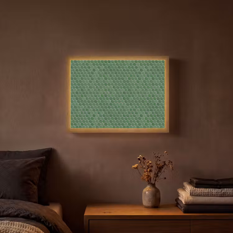 Lightbox - Wandlamp - Penny - Mozaïek - Bosgroen - Green — 3