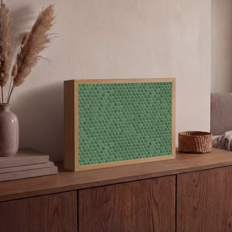 Lightbox - Wandlamp - Penny - Mozaïek - Bosgroen - Green — 4
