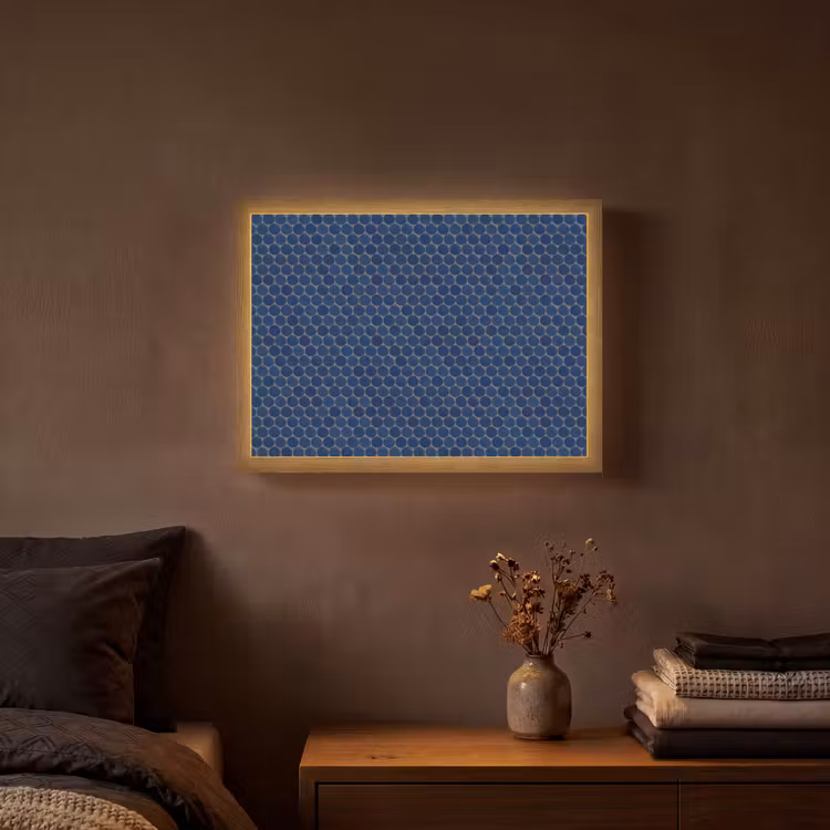 Lightbox - Wandlamp - Penny - Mozaïek - Donkerblauw — 3