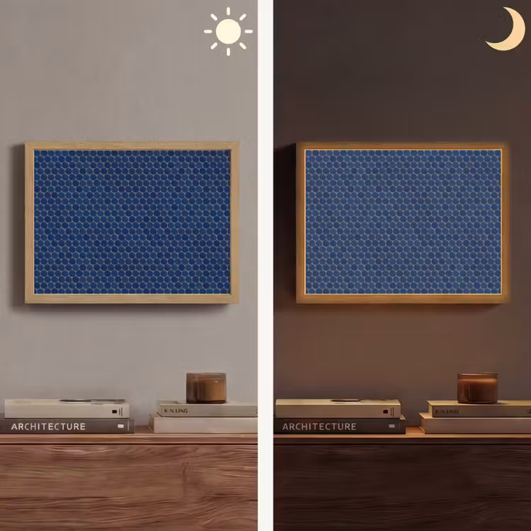 Lightbox - Wandlamp - Penny - Mozaïek - Donkerblauw — 6