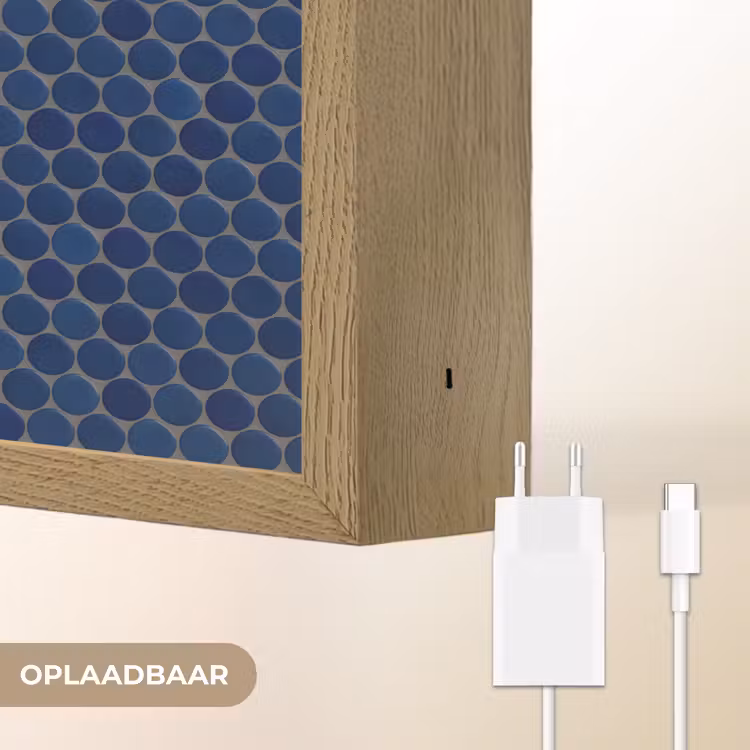 Lightbox - Wandlamp - Penny - Mozaïek - Donkerblauw — 7