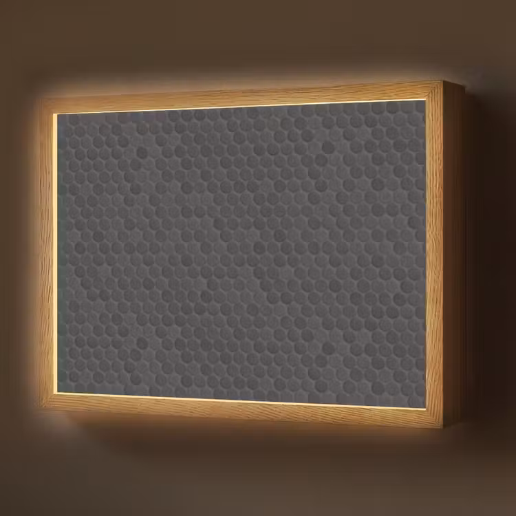 Lightbox - Wandlamp - Penny - Mozaïek - Donkergrijs — 1