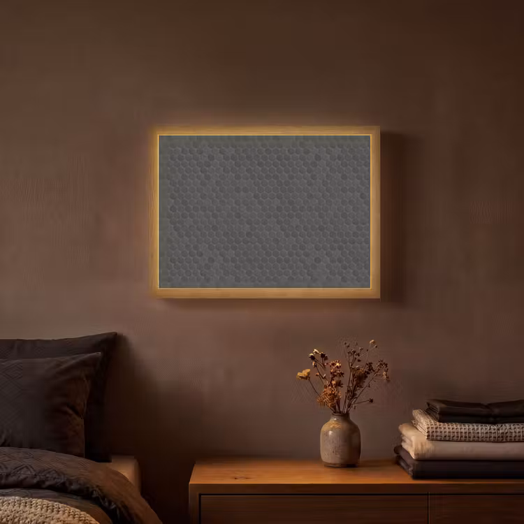 Lightbox - Wandlamp - Penny - Mozaïek - Donkergrijs — 3