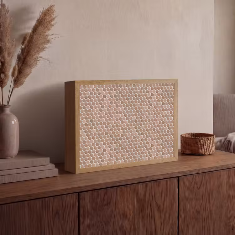 Lightbox - Wandlamp - Penny - Mozaïek - Oudroze - Terracotta — 4