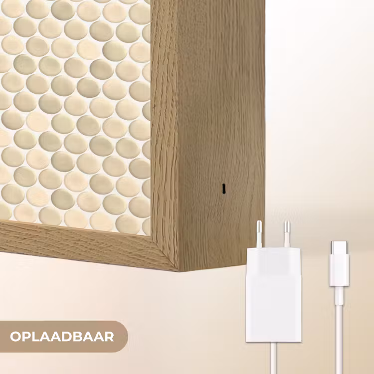 Lightbox - Wandlamp - Penny - Mozaïek - Zand — 7