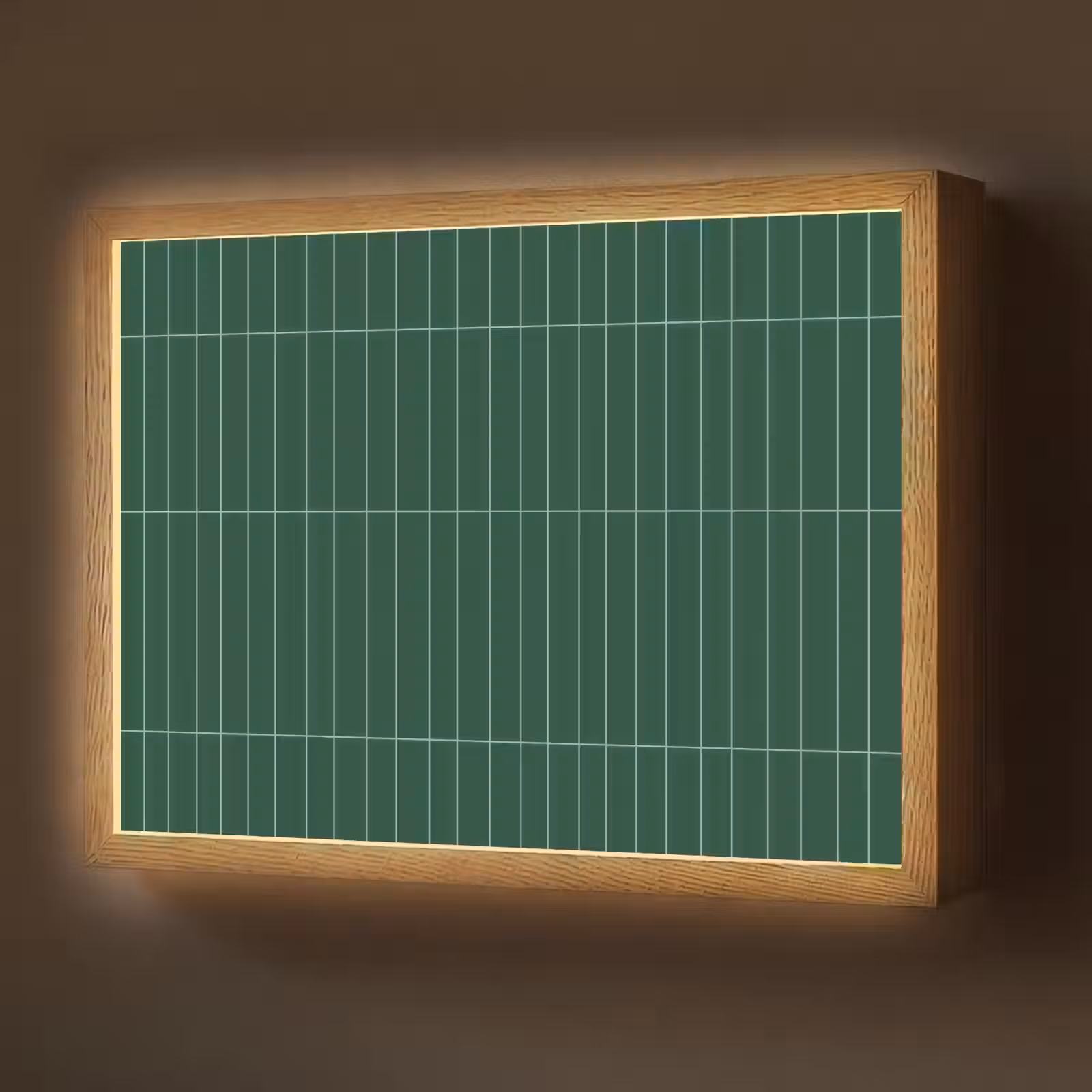 Lightbox - Wandlamp - Patroon - Tegels - Donkergroen — 1