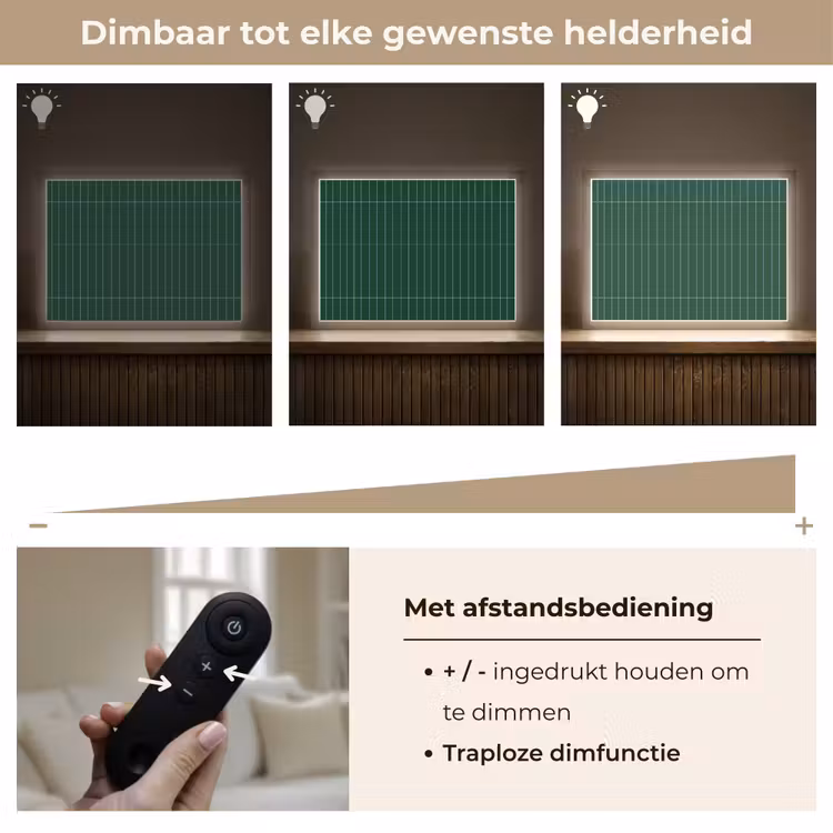 Lightbox - Wandlamp - Patroon - Tegels - Donkergroen — 9