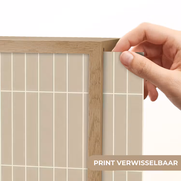 Lightbox - Wandlamp - Verticaal - Wandtegel - Crème - Beige — 5