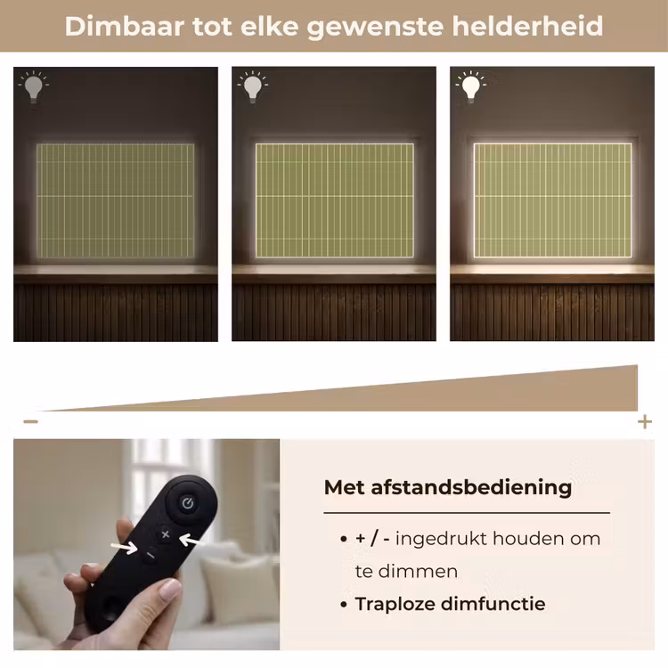 Lightbox - Wandlamp - Verticaal - Wandtegel - Olijfgroen — 9
