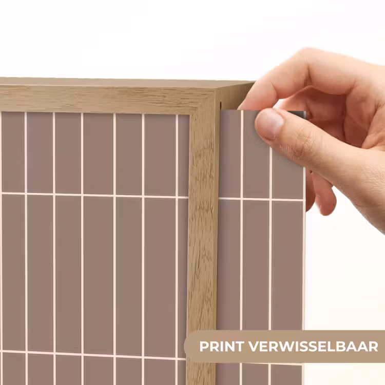 Lightbox - Wandlamp - Verticaal - Wandtegel - Terracotta — 5