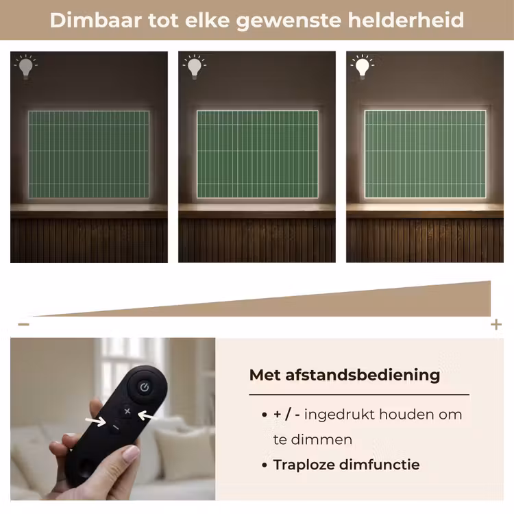 Lightbox - Wandlamp - Wandtegel - Verticaal - Donkergroen — 9