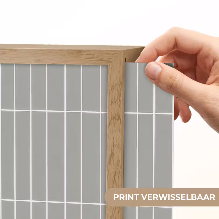 Lightbox - Wandlamp - Wandtegel - Verticaal - Lichtgrijs — 5