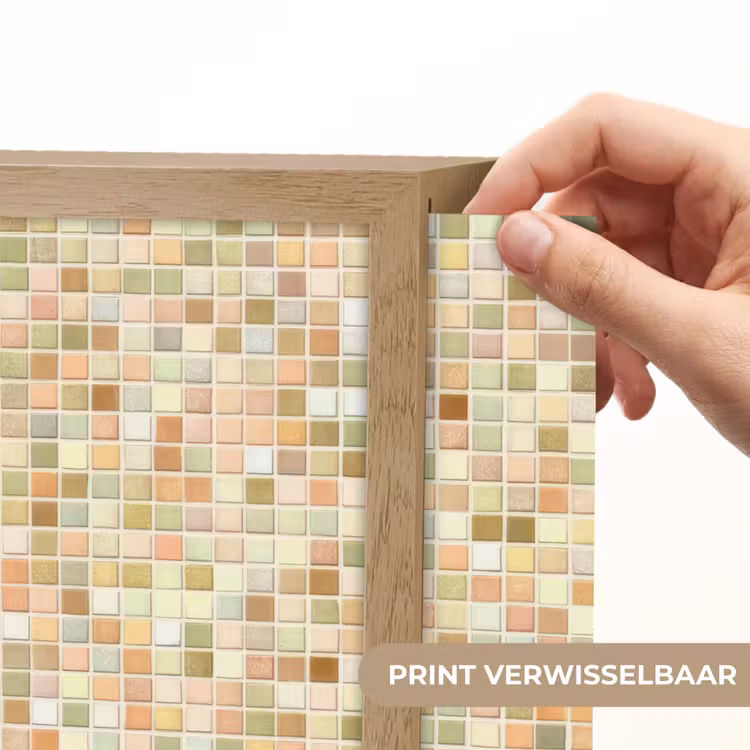 Lightbox - Wandlamp - Mozaïek - Patroon - Terracotta — 5
