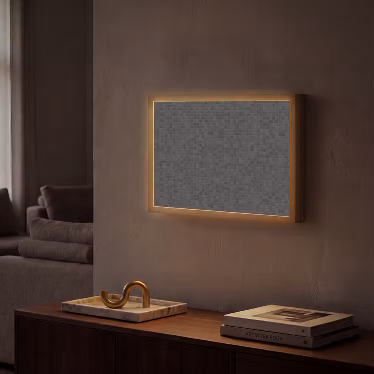 Lightbox - Wandlamp - Mozaïek - Patroon - Zwart — 2