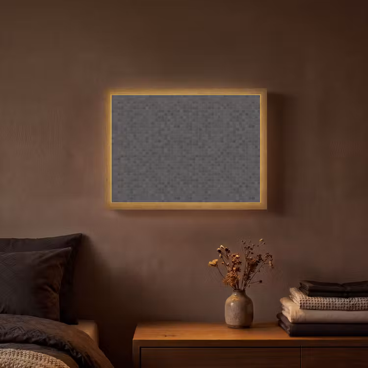 Lightbox - Wandlamp - Mozaïek - Patroon - Zwart — 3