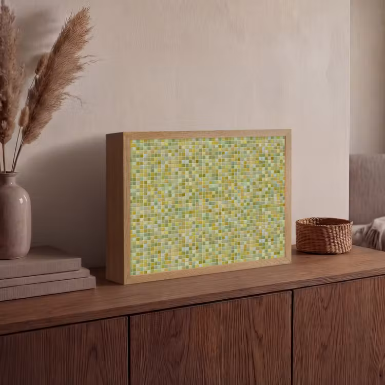 Lightbox - Wandlamp - Mozaïek - Patroon - Groen — 4