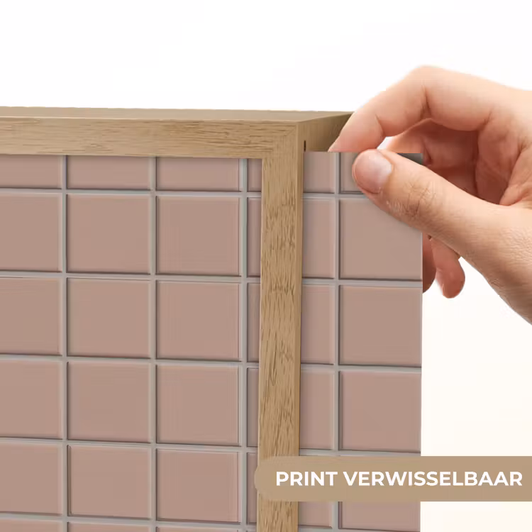 Lightbox - Wandlamp - Patroon - Tegel - Oudroze — 5