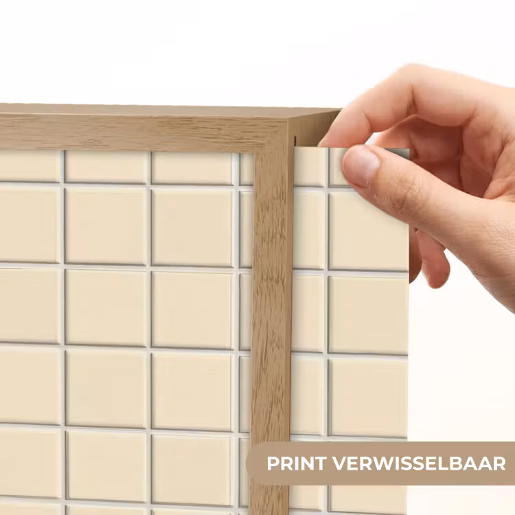 Lightbox - Wandlamp - Patroon - Tegels - Gebroken - Wit — 5