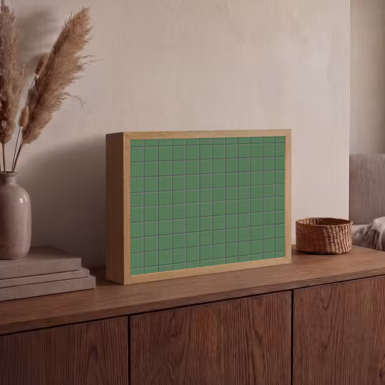 Lightbox - Wandlamp - Patroon - Tegels - Groen — 4