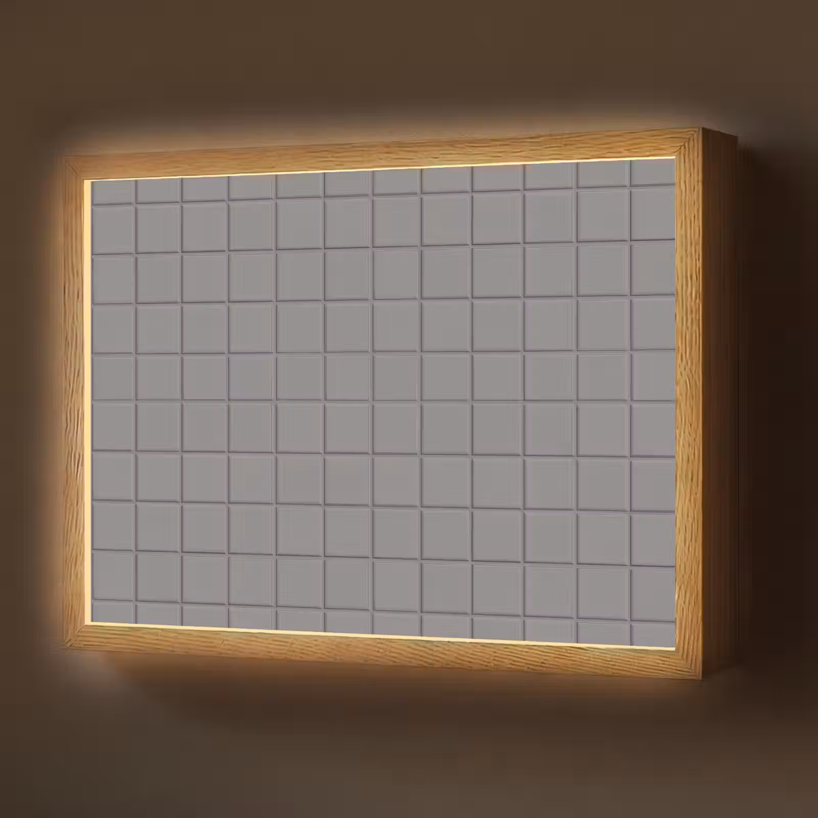 Lightbox - Wandlamp - Modern - Patroon - Grijs — 1