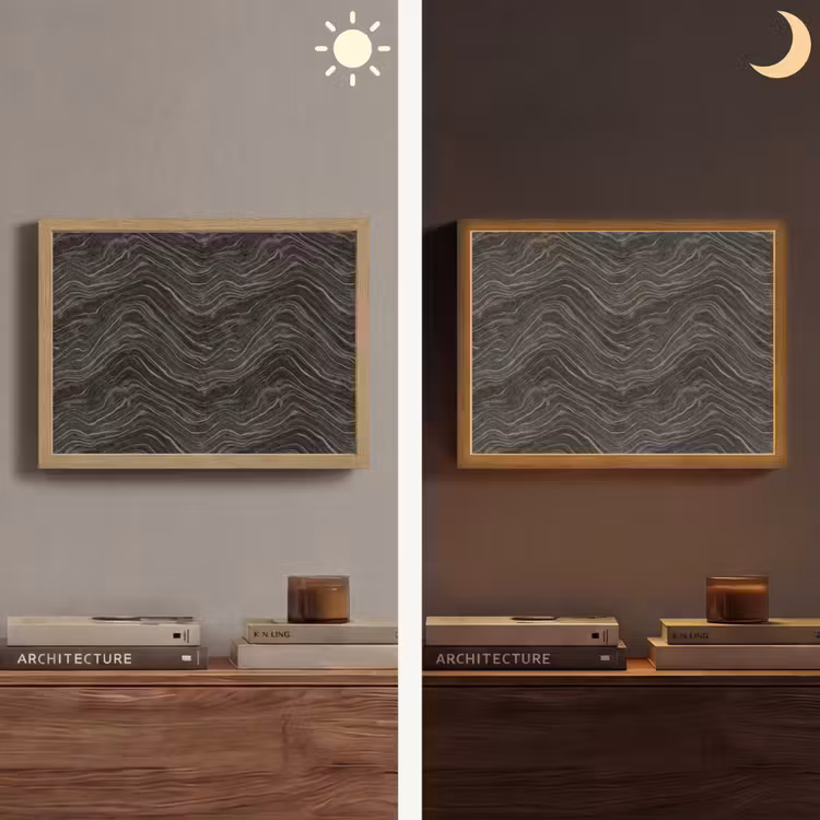 Lightbox - Wandlamp - Patroon - Contrast - Antraciet — 6