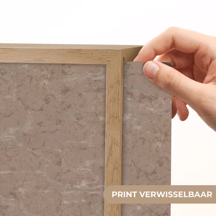 Lightbox - Wandlamp - Patroon - Kalksteen - Beige — 5