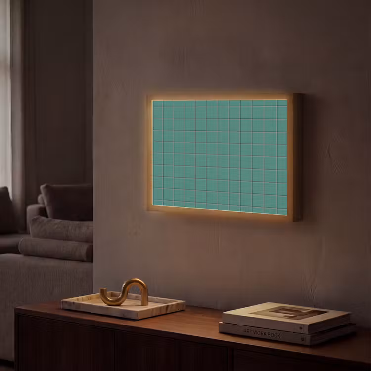 Lightbox - Wandlamp - Patroon - Patroon - Smaragd — 2