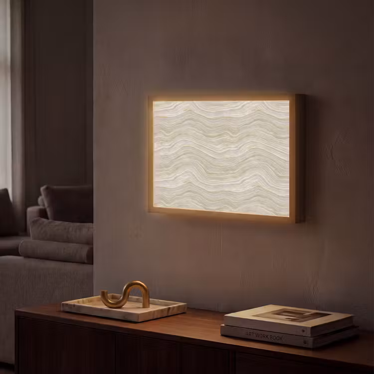 Lightbox - Wandlamp - Patroon - Sereen - Groen — 2
