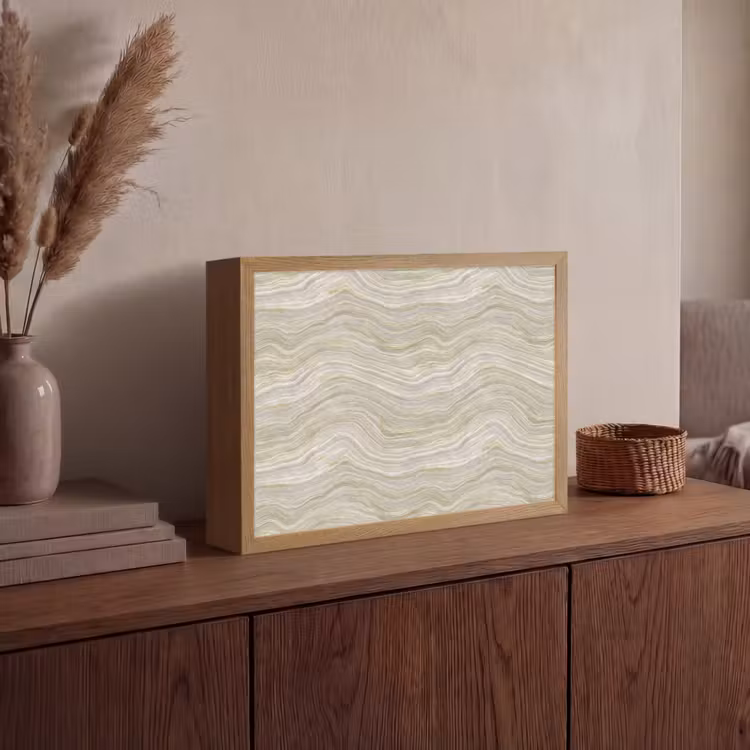 Lightbox - Wandlamp - Patroon - Sereen - Groen — 4